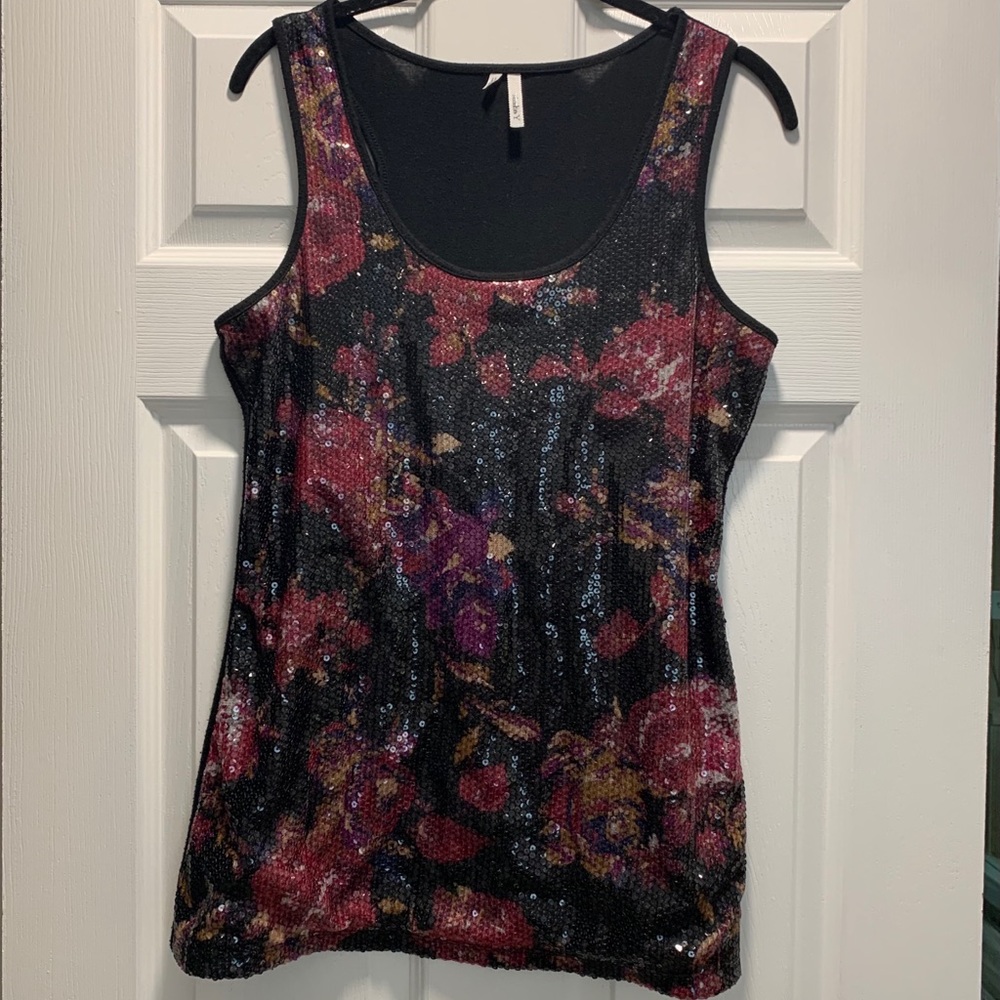 Studio Y Sequences Tank Top